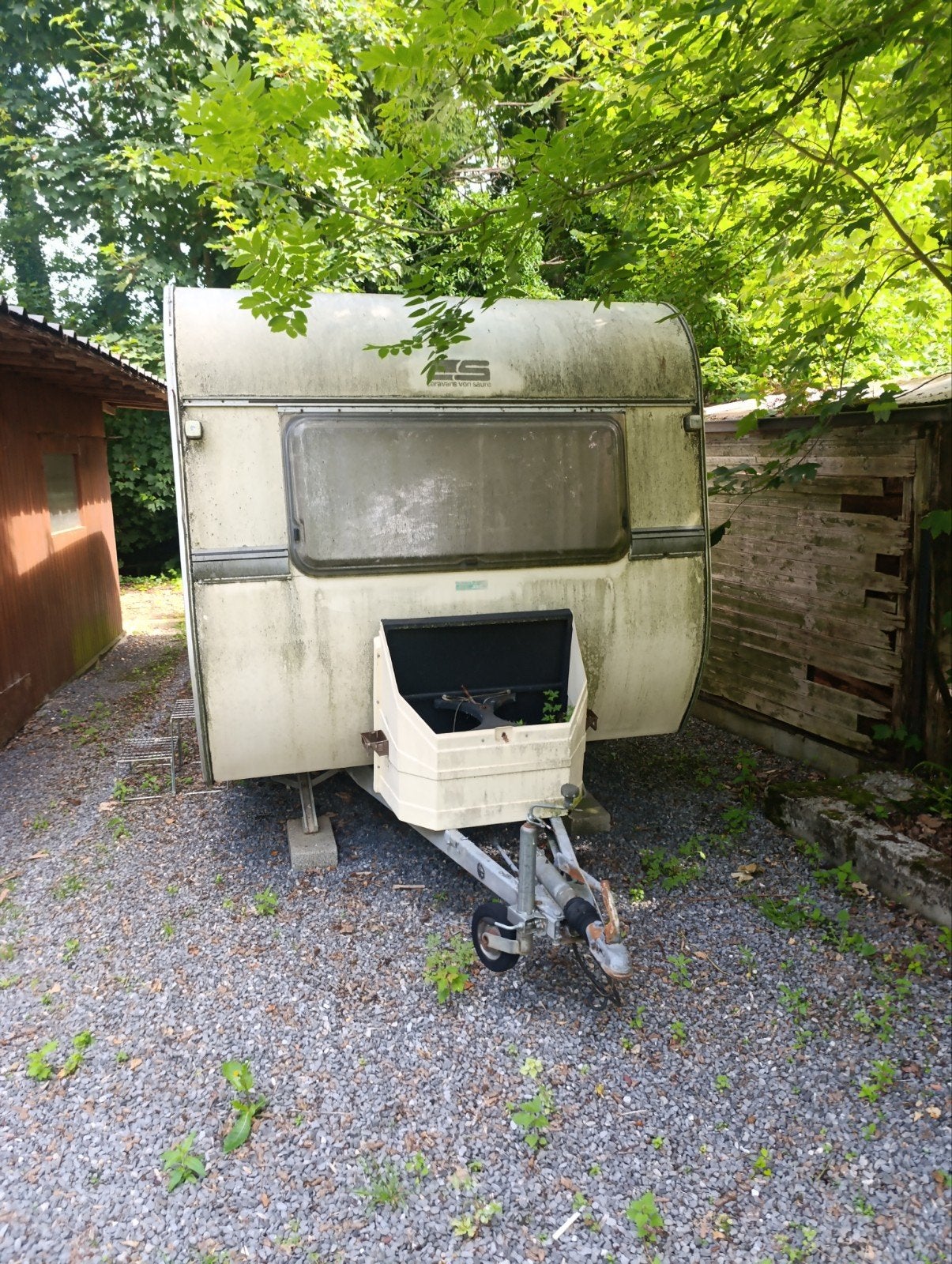 Op te knappen caravan., Caravanes & Camping, Particulier