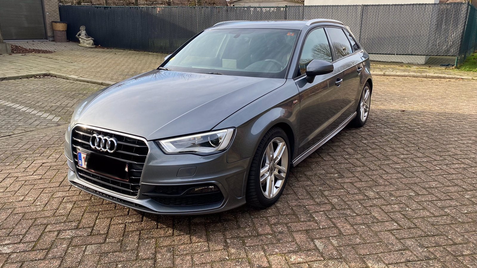 Audi A3 2.0 TDI S Line Sportback EURO 6, Achat, Entretenue par le concessionnaire, Noir, 5 portes