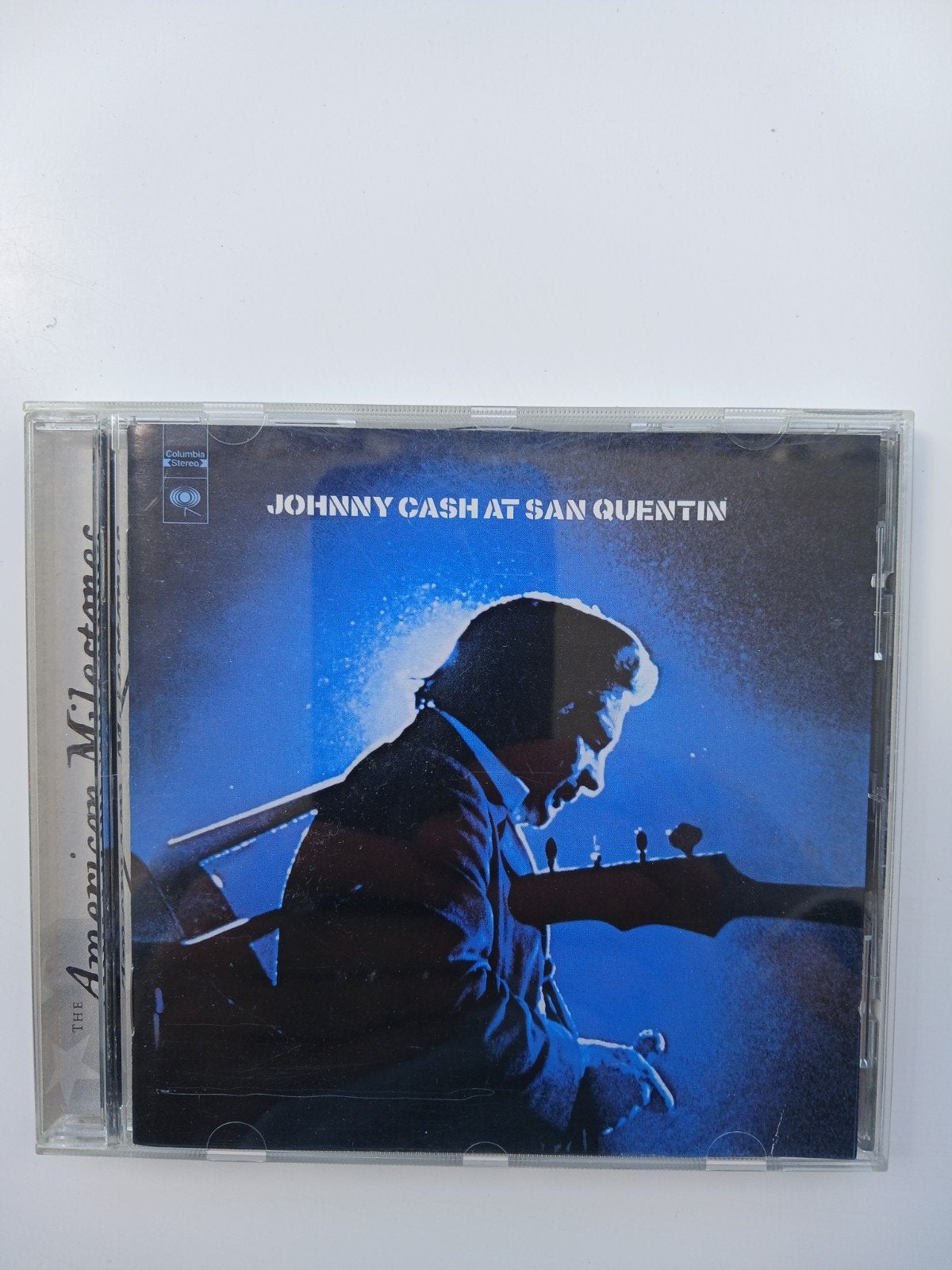 Johnny Cash à San Quentin avec CD de titres bonus, CD & DVD, CD | Rock, Enlèvement ou Envoi, Utilisé