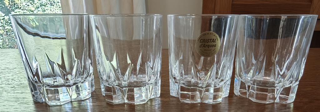 Cristal d'Arques whisky-/tumblerglazen (set van 4), Ophalen