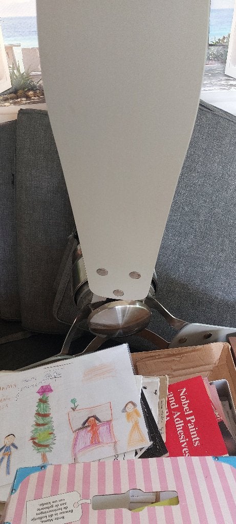 Ventilateur, Enlèvement, Utilisé, Ventilateur de plafond