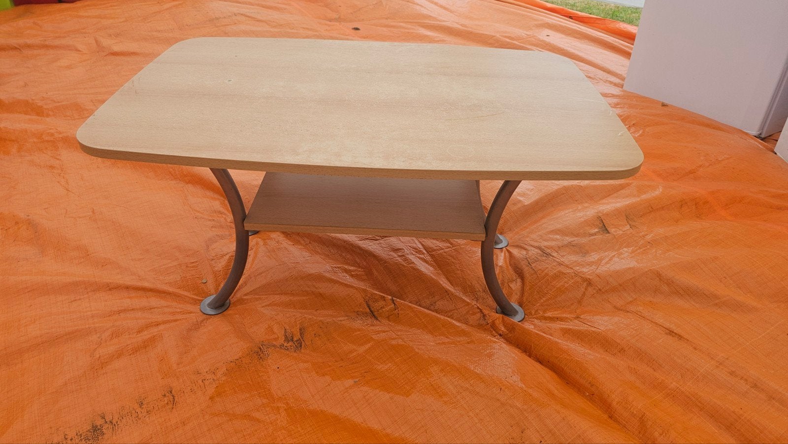 Salontafel, Maison & Meubles, Tables | Tables de salon, Enlèvement, Utilisé, Rectangulaire, Pin