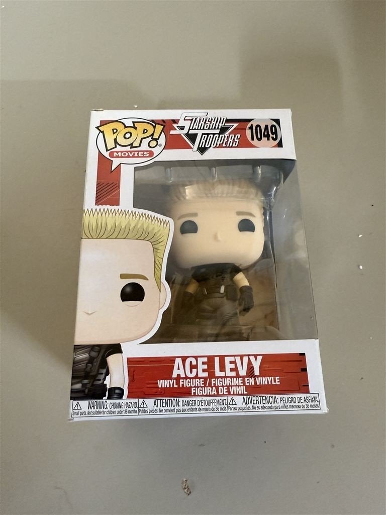 Funko pop - Starship troopers - Ace levy - 1049 - vinyl figu, Ophalen of Verzenden, Zo goed als nieuw