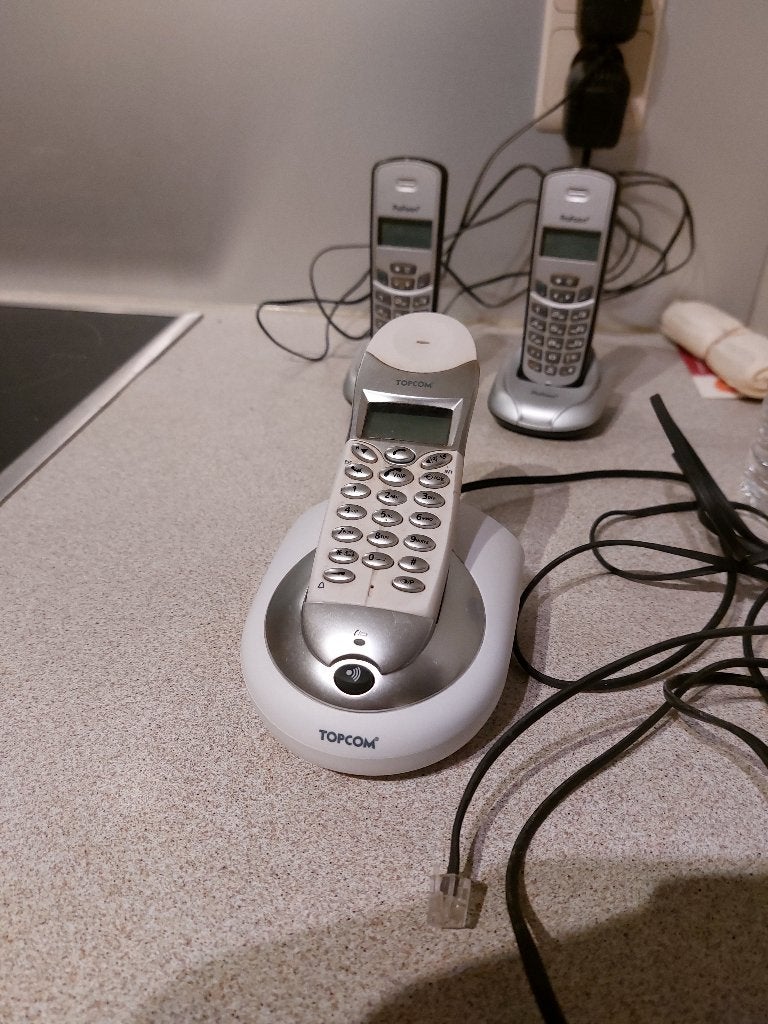 Telefoons Huis draagbaar       µ1g, Ophalen