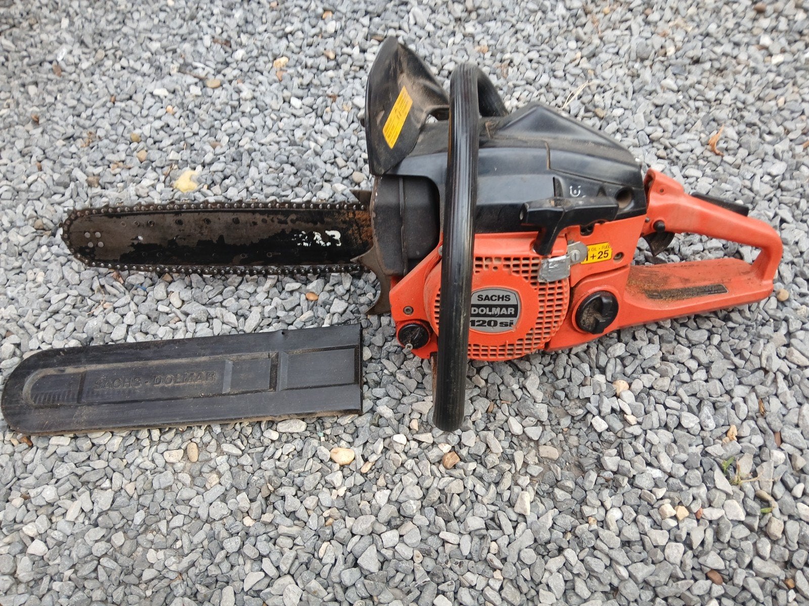 kettingzaag dolmar 120si, Tuin en Terras, Hand-tuingereedschap, Ophalen, Gebruikt