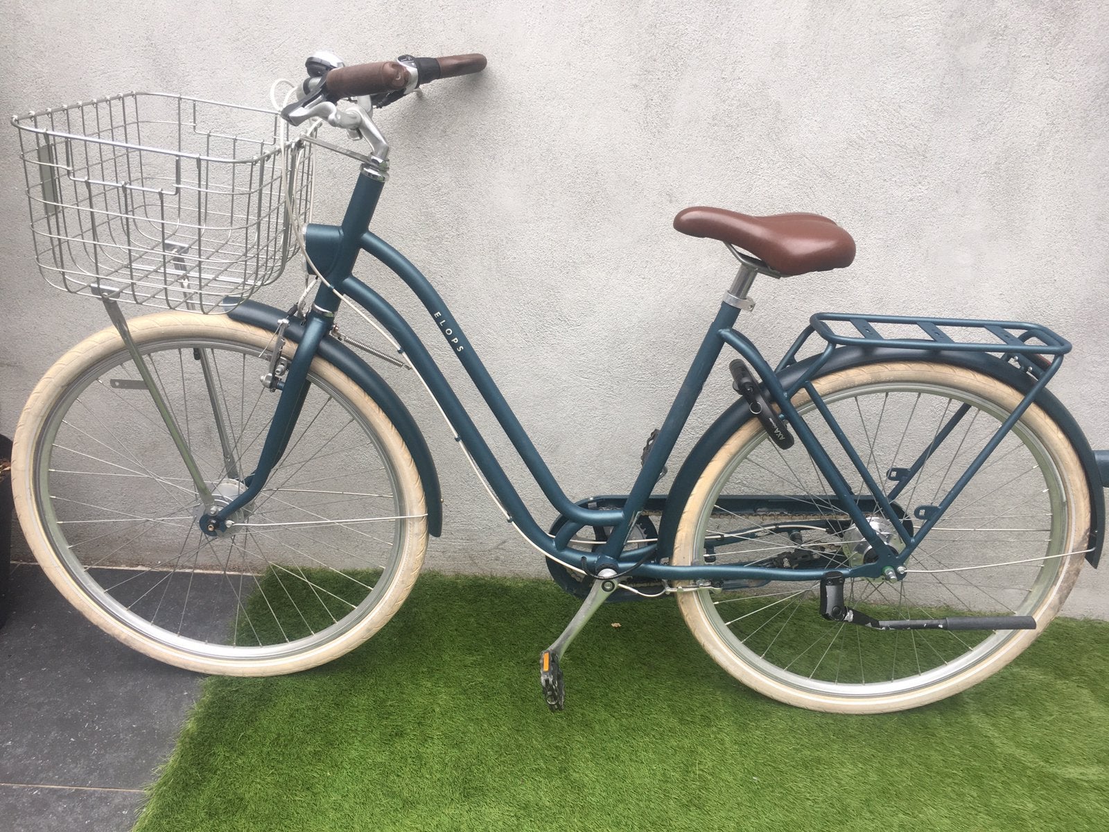 Btwin Elops 540 damesfiets in heel goede staat, Enlèvement, Comme neuf, Frein sur jante, Vitesses