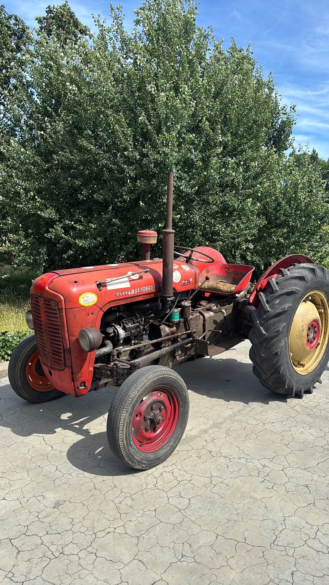 Massey furguson 35x, Zakelijke goederen, Ophalen