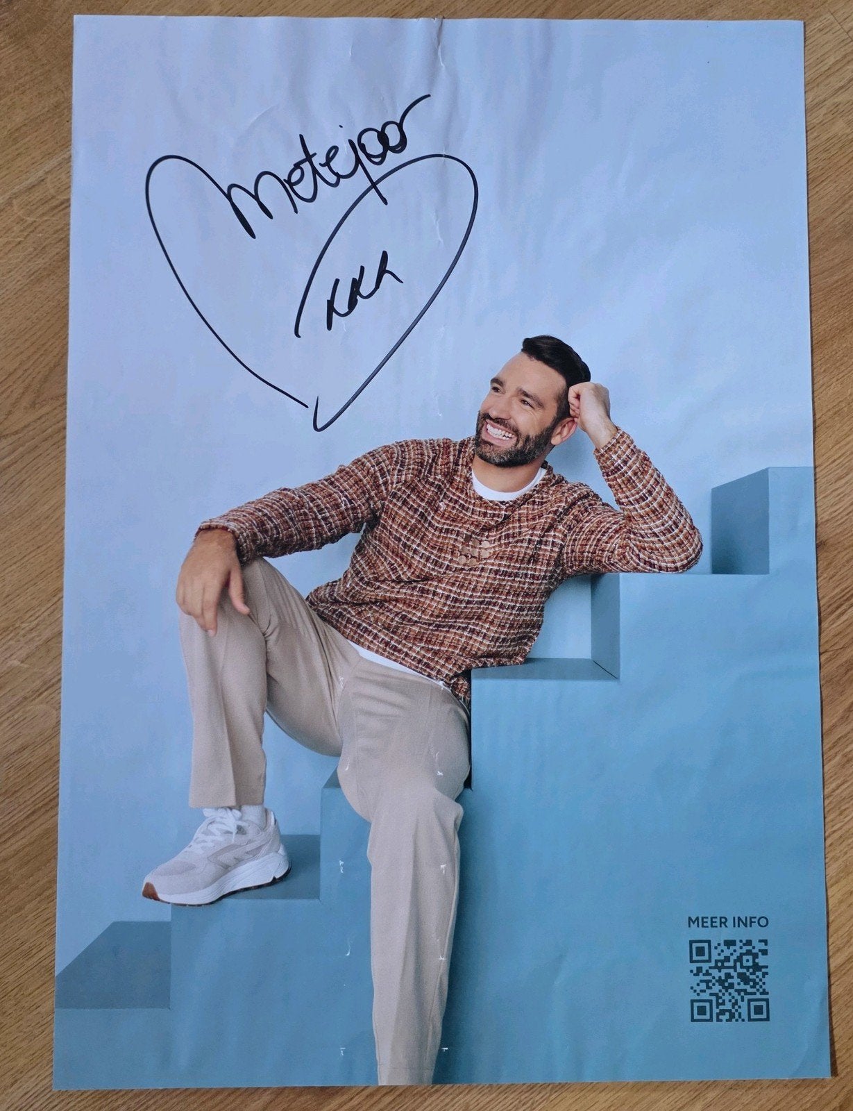 Gesigneerde poster van Metejoor, Gesigneerd, Ophalen
