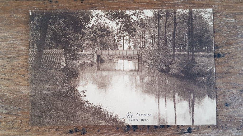 Postkaart Kasterlee Casterlee Zicht der Nethe, Verzamelen, Ophalen of Verzenden, 1920 tot 1940, Ongelopen, Antwerpen