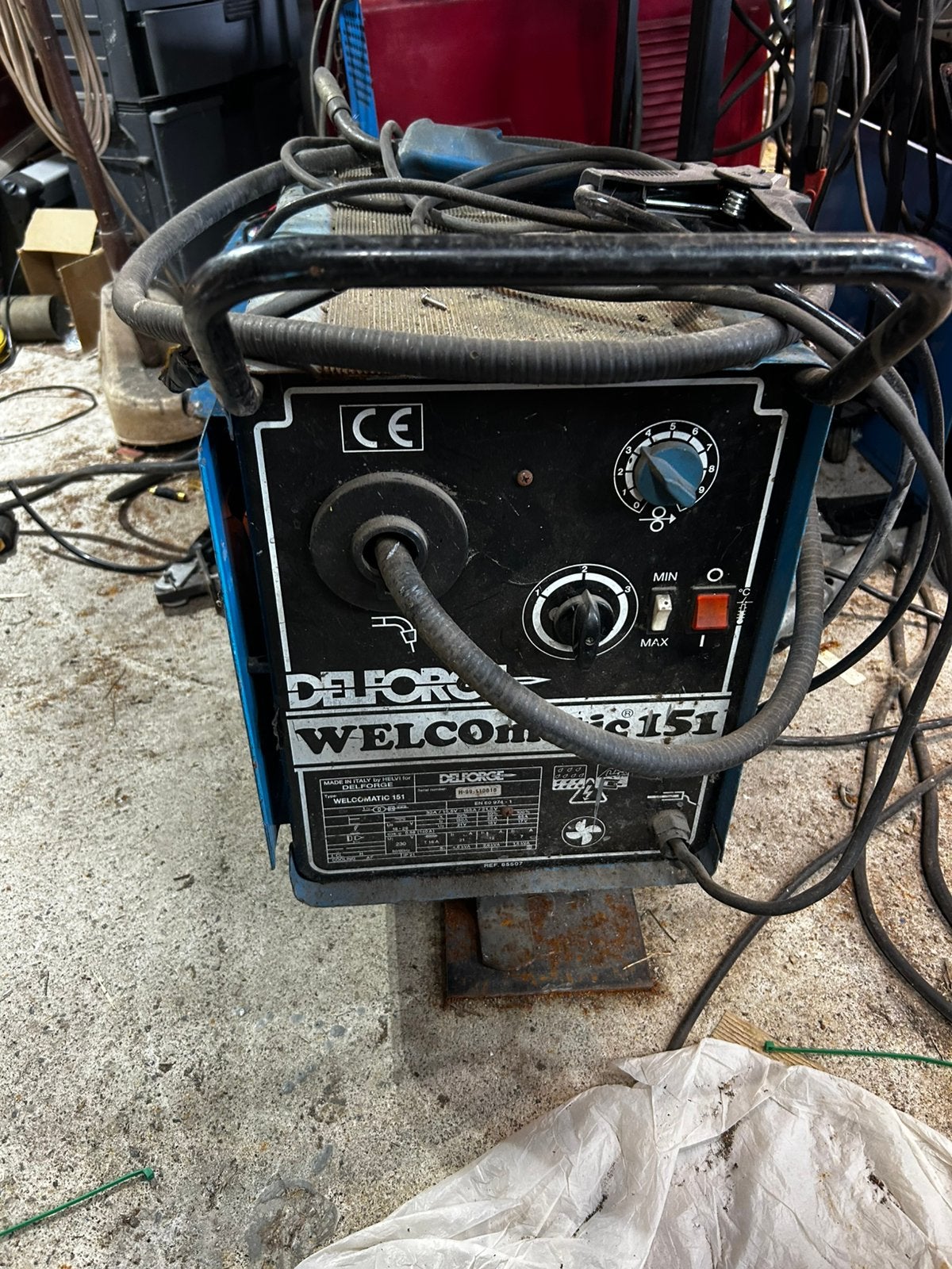 Poste semi automatique welco 3, Bricolage & Construction, Enlèvement, Utilisé, 150 à 250 ampères, CO2