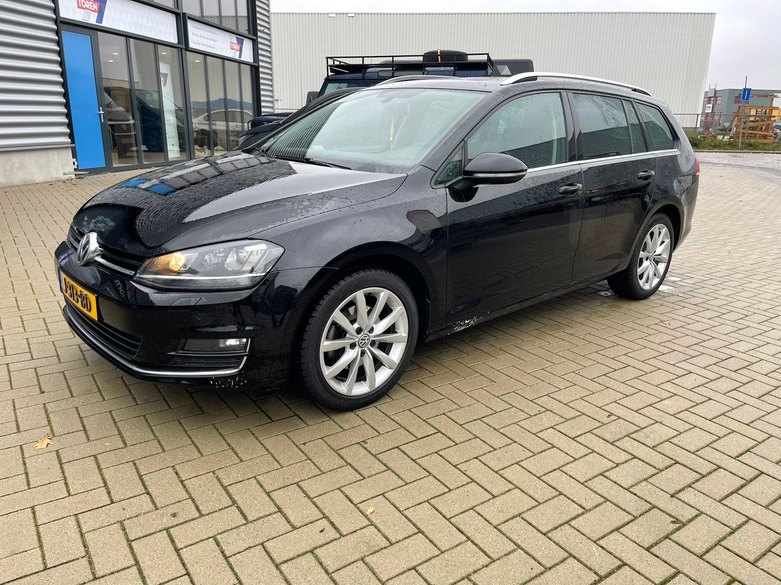 Golf variant DSG TSI 125pk stoel massage pano half leer apk, 4 cilinders, Leder en Stof, Zwart, Bedrijf
