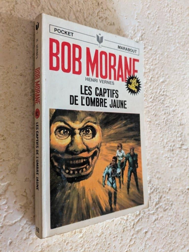 Bob Morane (Les captifs de l'Ombre Jaune)., Boeken, Fantasy, Verzenden, Gelezen, Henri Vernes.