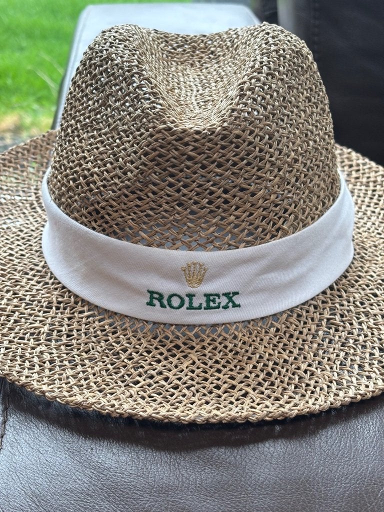 Chapeau Panama Rolex – Authentique & Neuf, Rolex, Enlèvement, Chapeau, Comme neuf