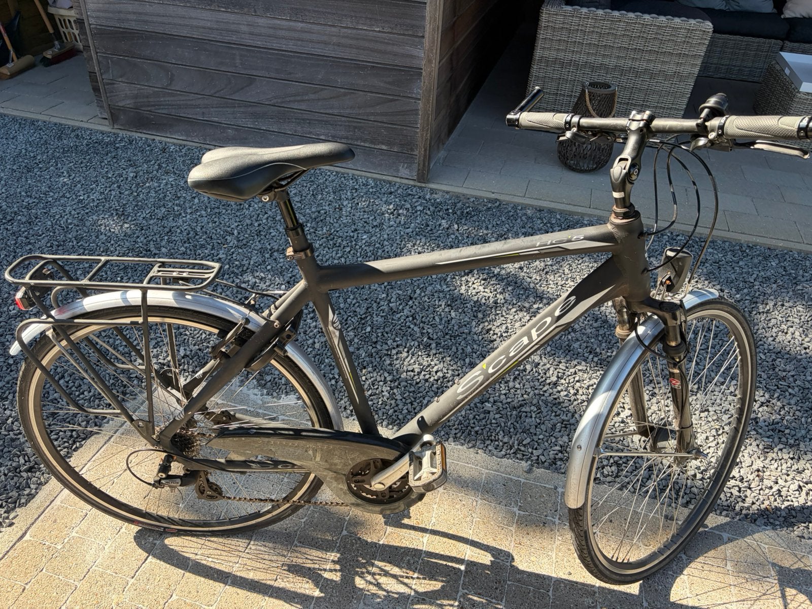 Stadsfiets heren, Autres marques, 10 à 15 vitesses, 65 cm ou plus, Enlèvement