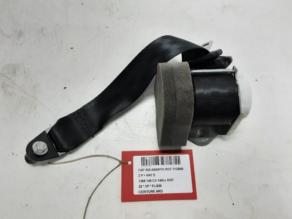 VEILIGHEIDSGORDEL RECHTS ACHTER Abarth 500 / 595 / 695, Auto-onderdelen, Interieur en Bekleding, Gebruikt, Overige automerken