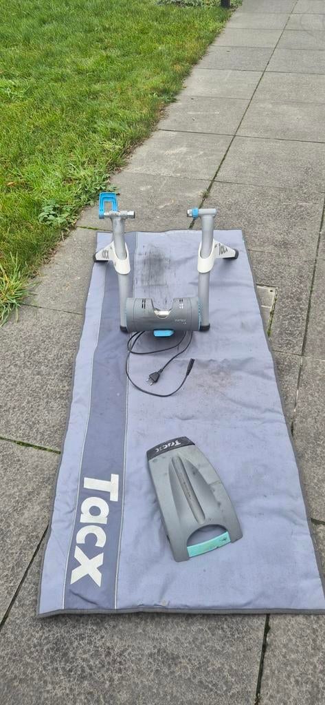 Tacx vortex + trainerband, wiel, dongel, mat, voorwielsteun, Sport en Fitness, Wielrennen, Ophalen of Verzenden