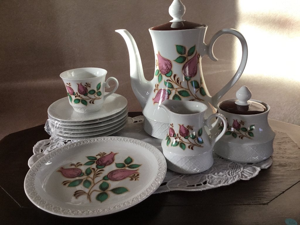 Koffieservies  vintage, Ophalen