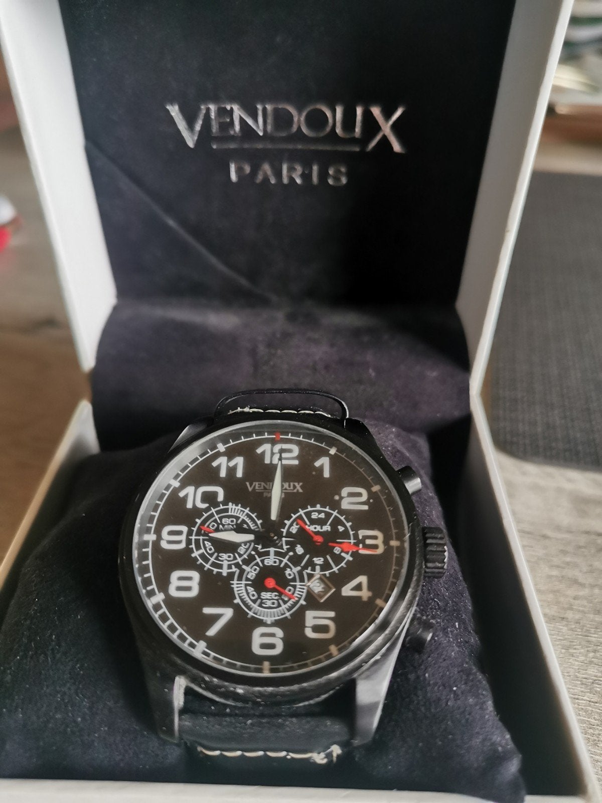 Herenhorloge Vendoux Paris, Ophalen of Verzenden
