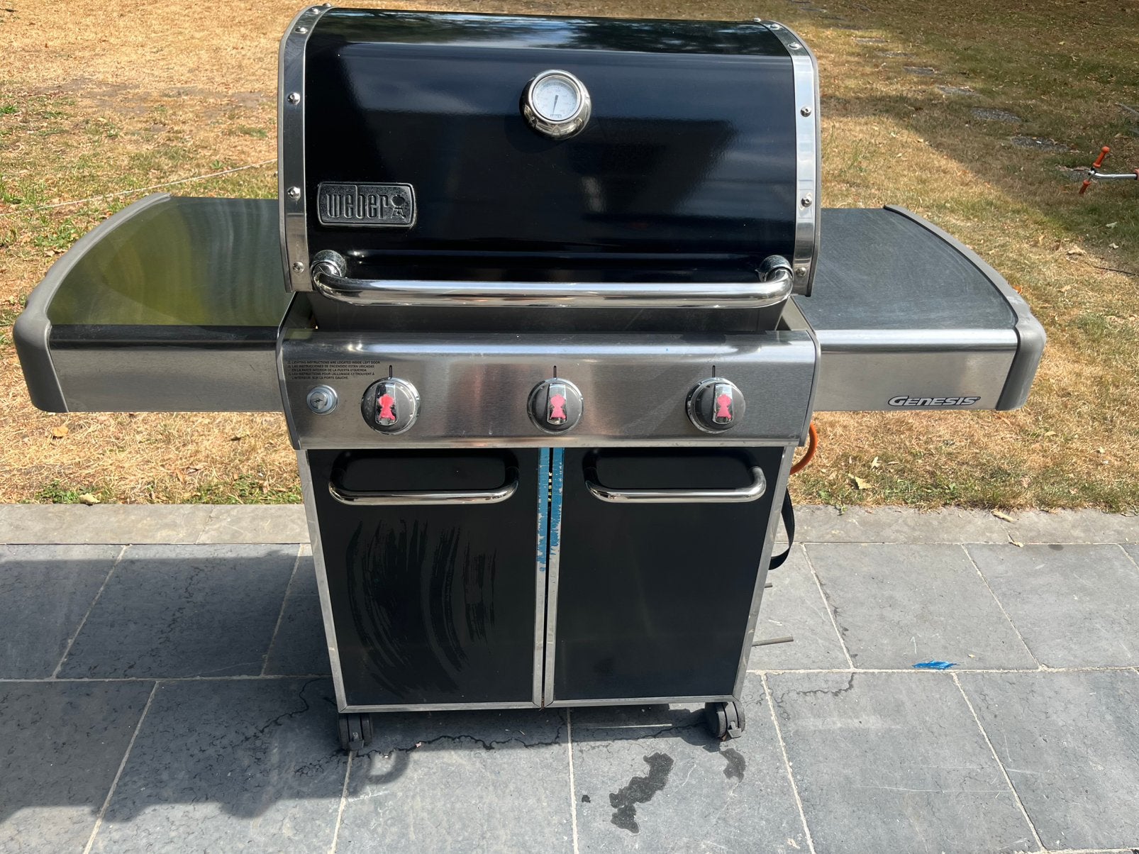 Weber genesis gasbbq, Tuin en Terras, Ophalen, Gebruikt