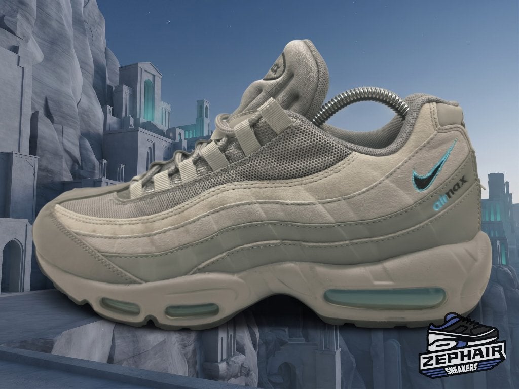 Nike Air Max 95 'Grey Aqua' EU44 2024, Enlèvement ou Envoi, Autres couleurs, Nike, Porté