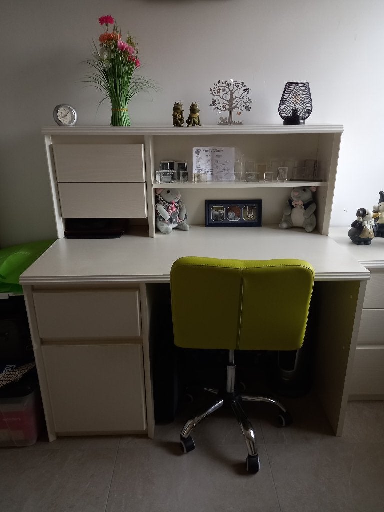 Meubles blancs pour chambre d'ado, Maison & Meubles, 100 à 150 cm, Utilisé, 50 à 75 cm, 150 à 200 cm