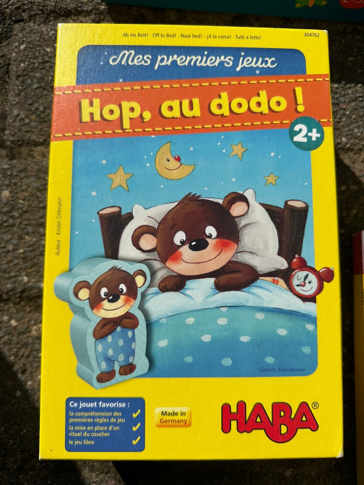 Jeu HABA Hop, au dodo 2 ans +, Enfants & Bébés, Jouets | Autre, Enlèvement, Utilisé