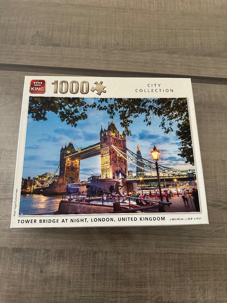 Puzzel 1000 stukken, Hobby en Vrije tijd, Ophalen, 500 t/m 1500 stukjes, Zo goed als nieuw, Legpuzzel