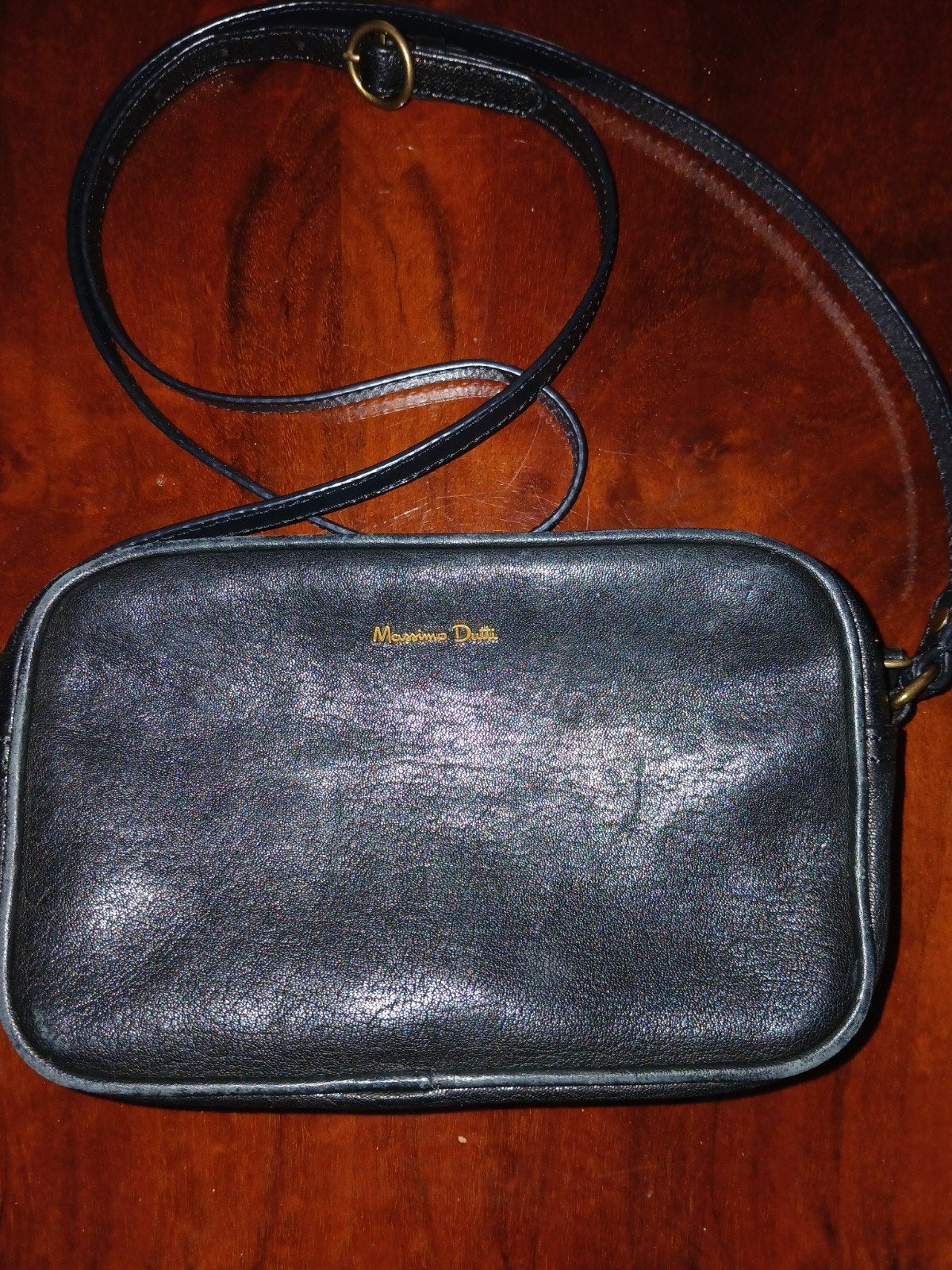 Massimo dutti handtasje, Bijoux, Sacs & Beauté, Autres marques, Cuir, Enlèvement ou Envoi, Comme neuf