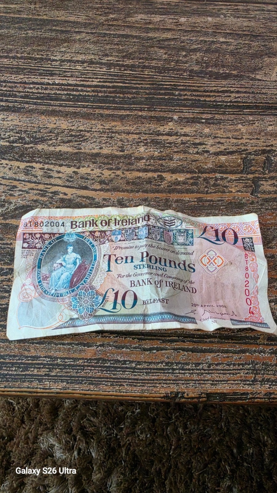 bankbiljet ierland, Ophalen of Verzenden, Bankbiljetten