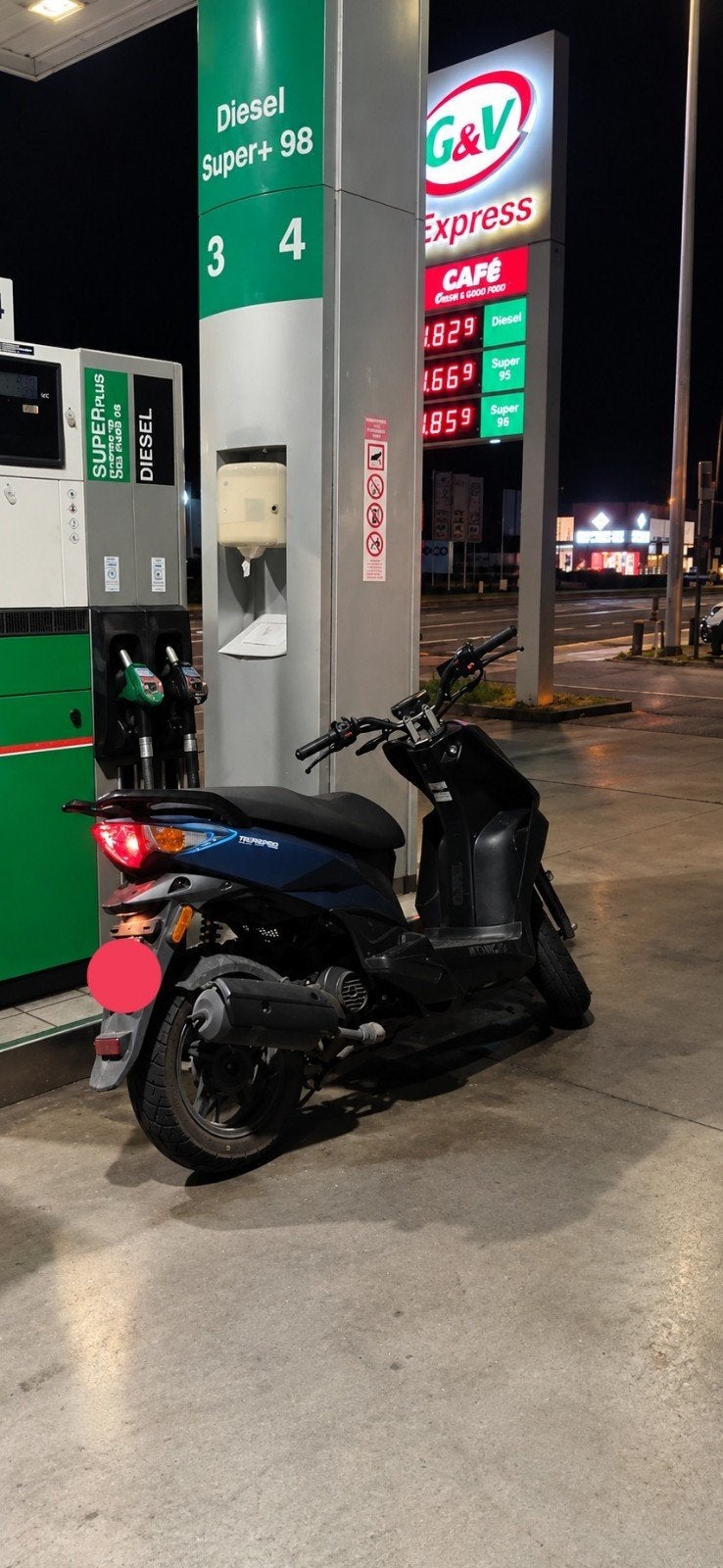 Waardeschatting, Vélos & Vélomoteurs, Enlèvement, Comme neuf, Cylindre, Kymco