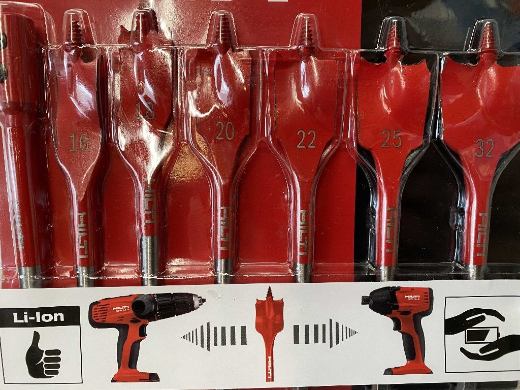 Houtboren Speedboren Vlinderboren hilti, Enlèvement, Neuf