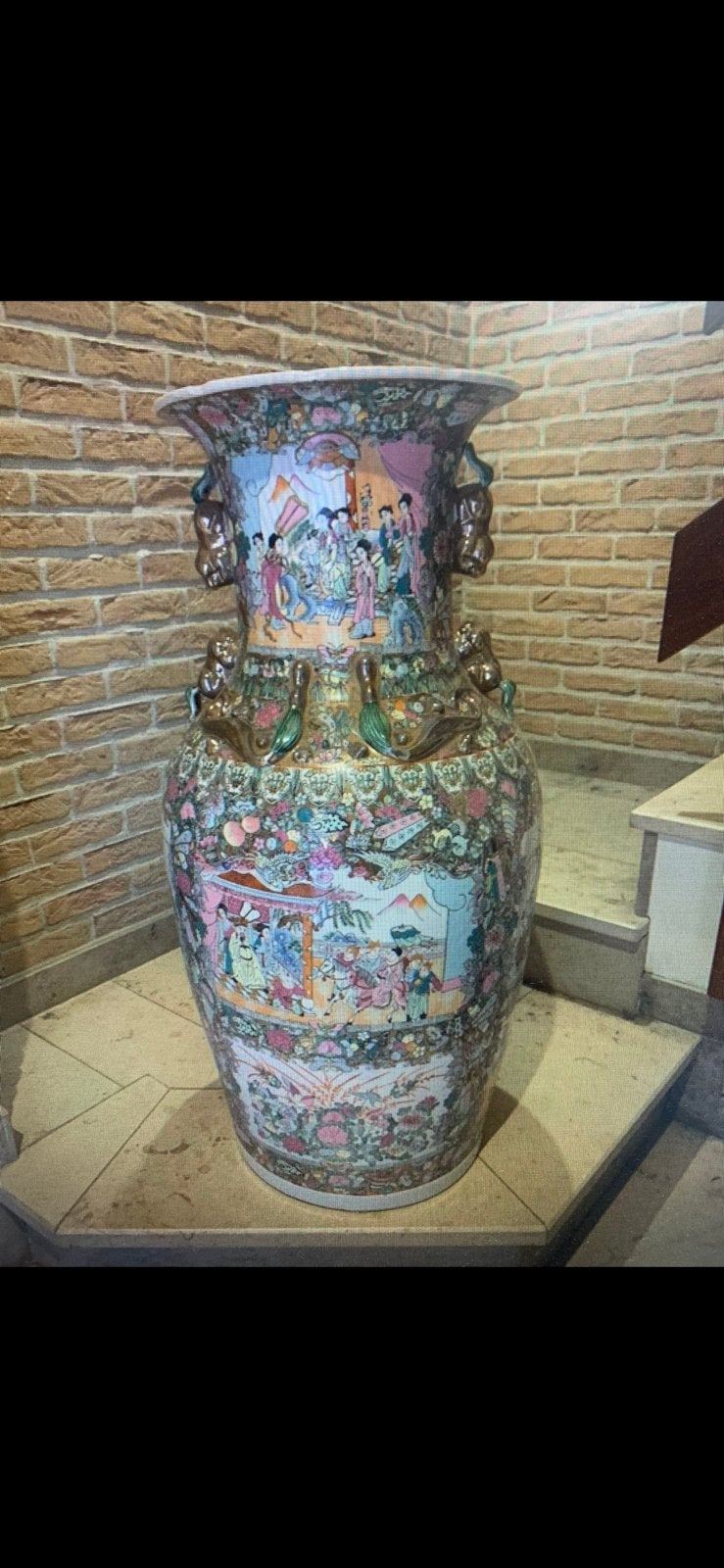 Grote chinese vaas, Antiquités & Art, Enlèvement