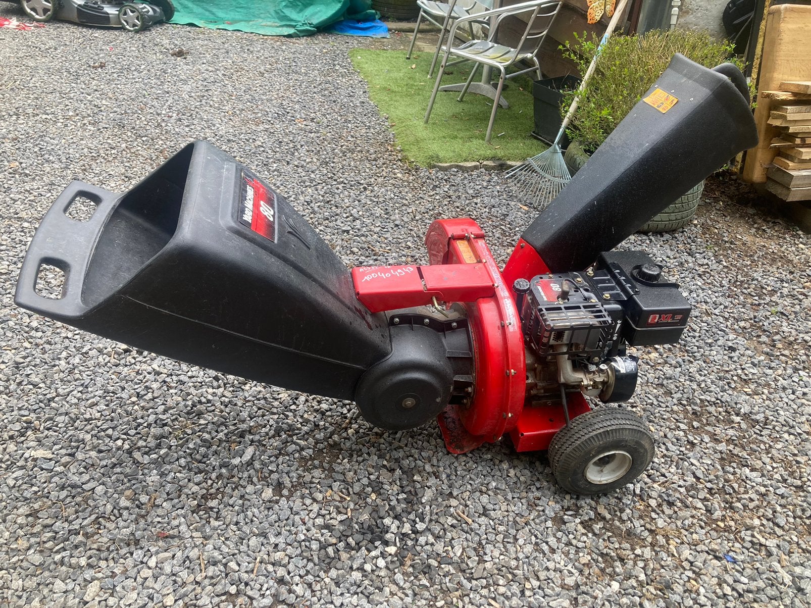 Yard Machines 80 thermische versnipperaar (MTD), Ophalen, Gebruikt, Benzine, Mtd