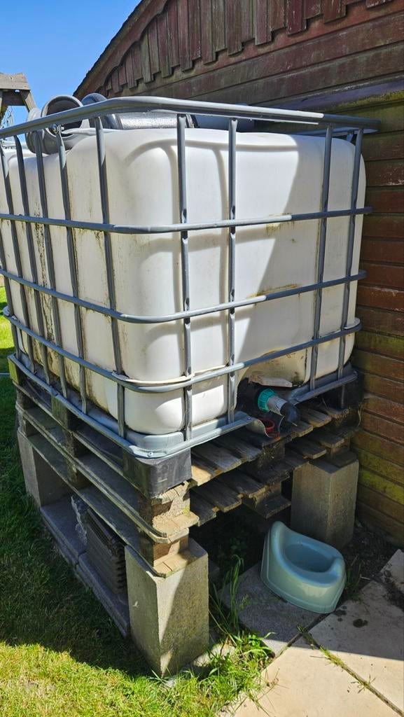 Ibc water container, Ophalen