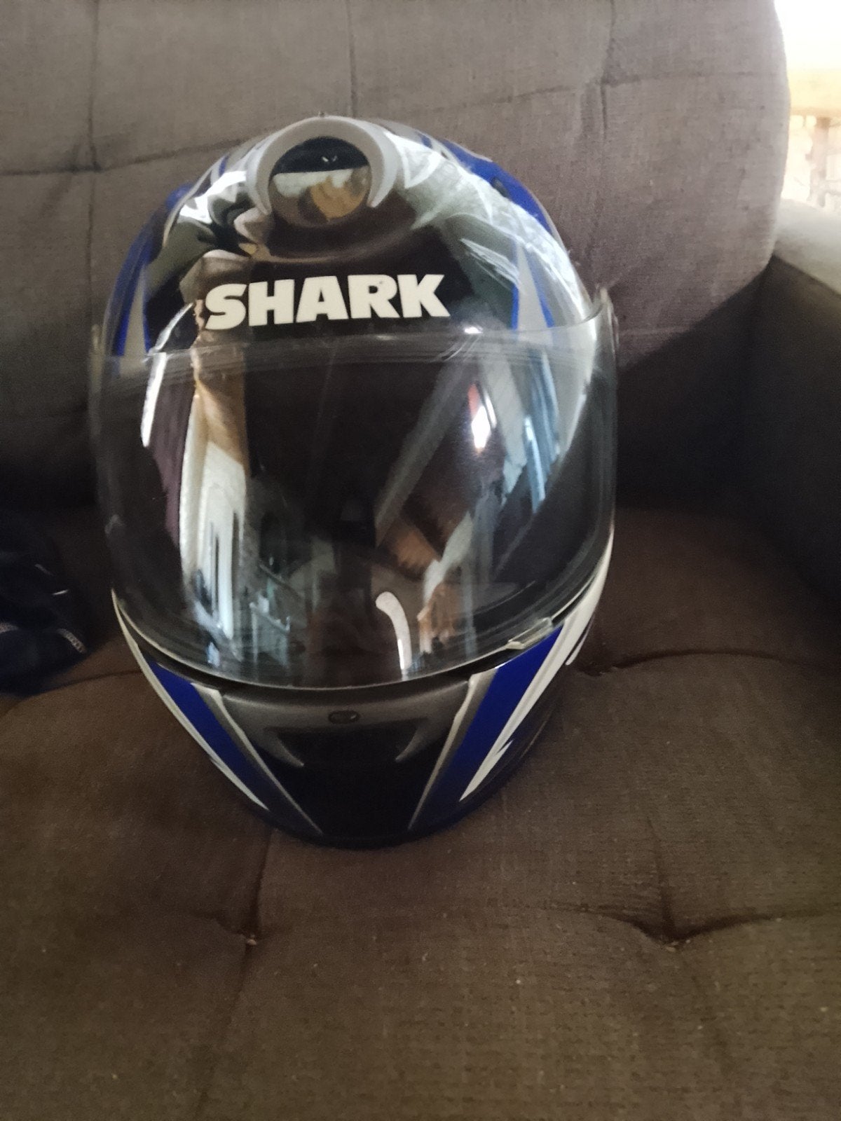 Casque shark Occasion, Motos, Enlèvement, XL, Shark