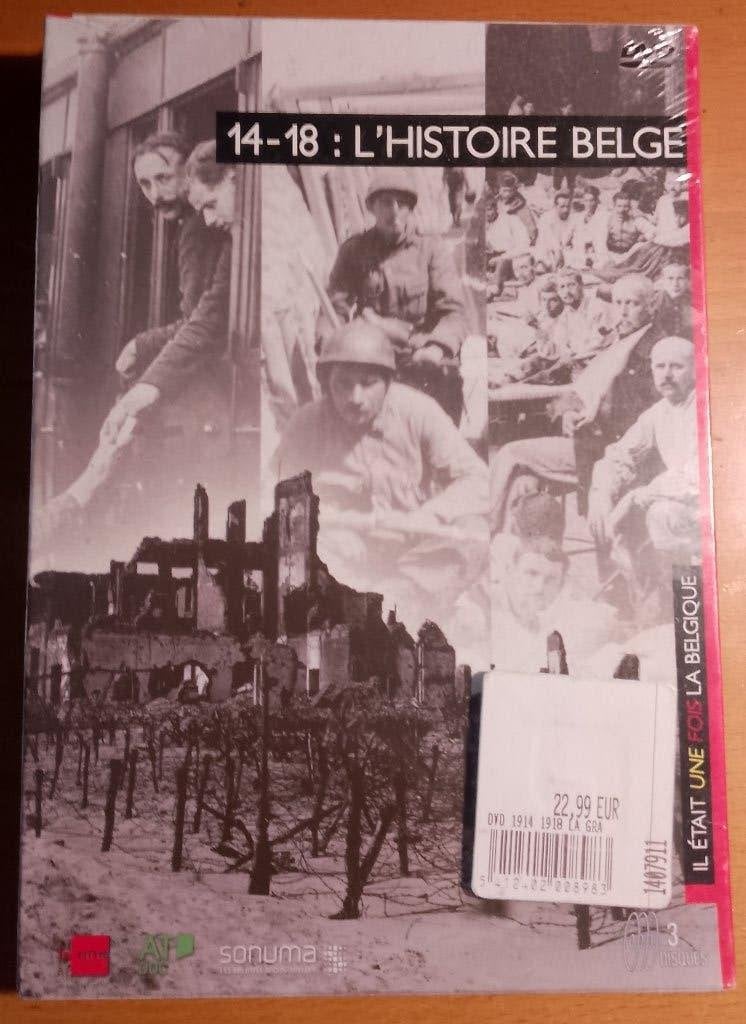 Coffret 3 DVD - 14-18 : L'Histoire Belge (Neuf sous blister), Enlèvement ou Envoi, Français, Neuf, dans son emballage, Français
