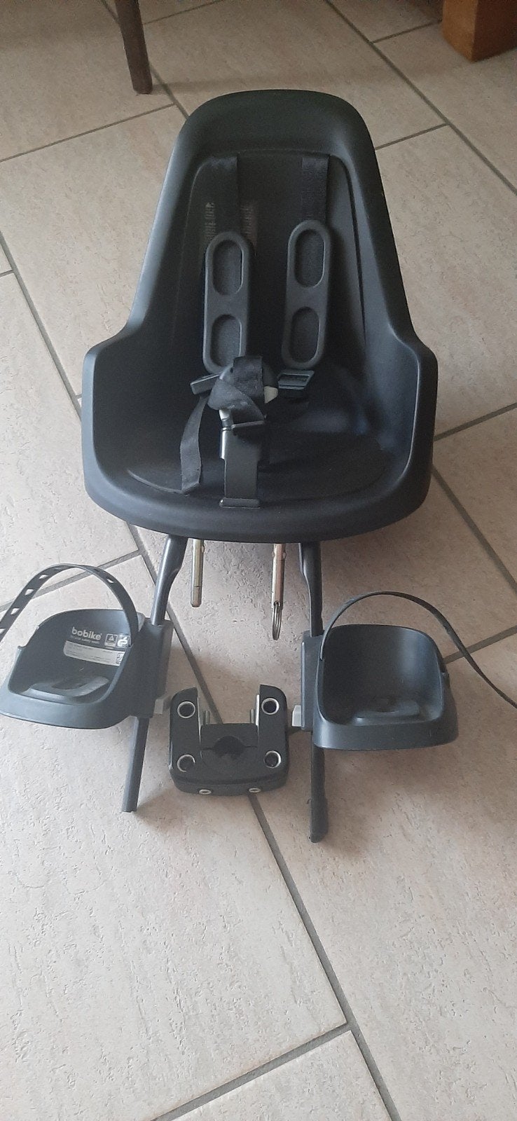 fietsstoeltje vooraan, Fietsen en Brommers, Ophalen, Gebruikt, 0 t/m 18 kg, Voorzitje