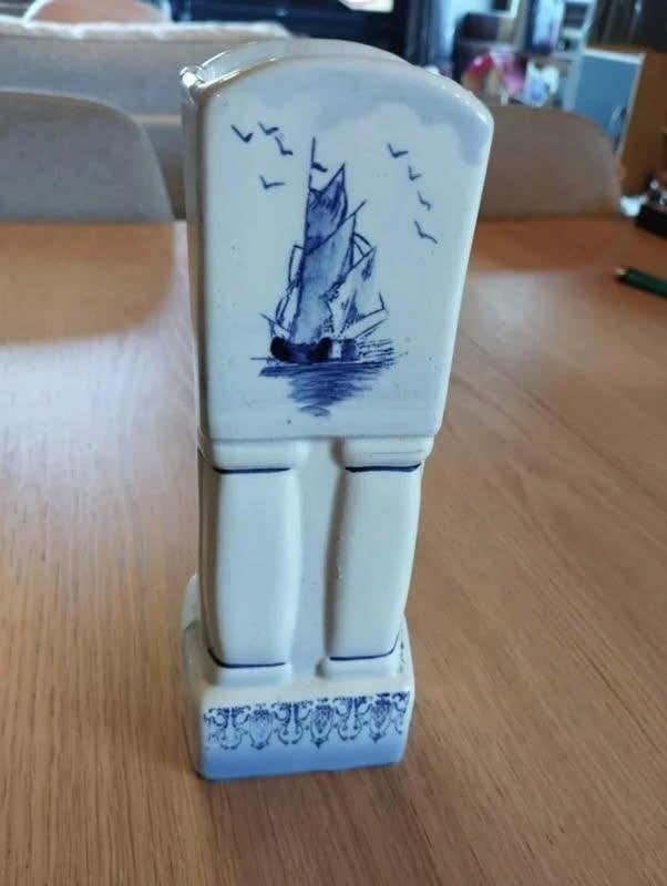 Soliflore vintage en porcelaine de Delft, Enlèvement