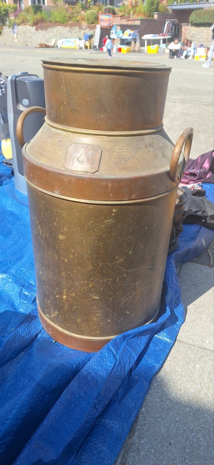 pot à lait en cuivre, Antiquités & Art, Enlèvement, Cuivre