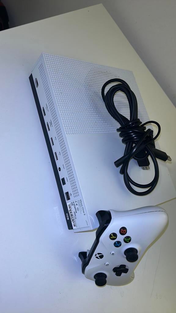 Xbox One S + Manette 500 GB, 500 GB, Enlèvement ou Envoi, Avec 1 manette, Xbox One