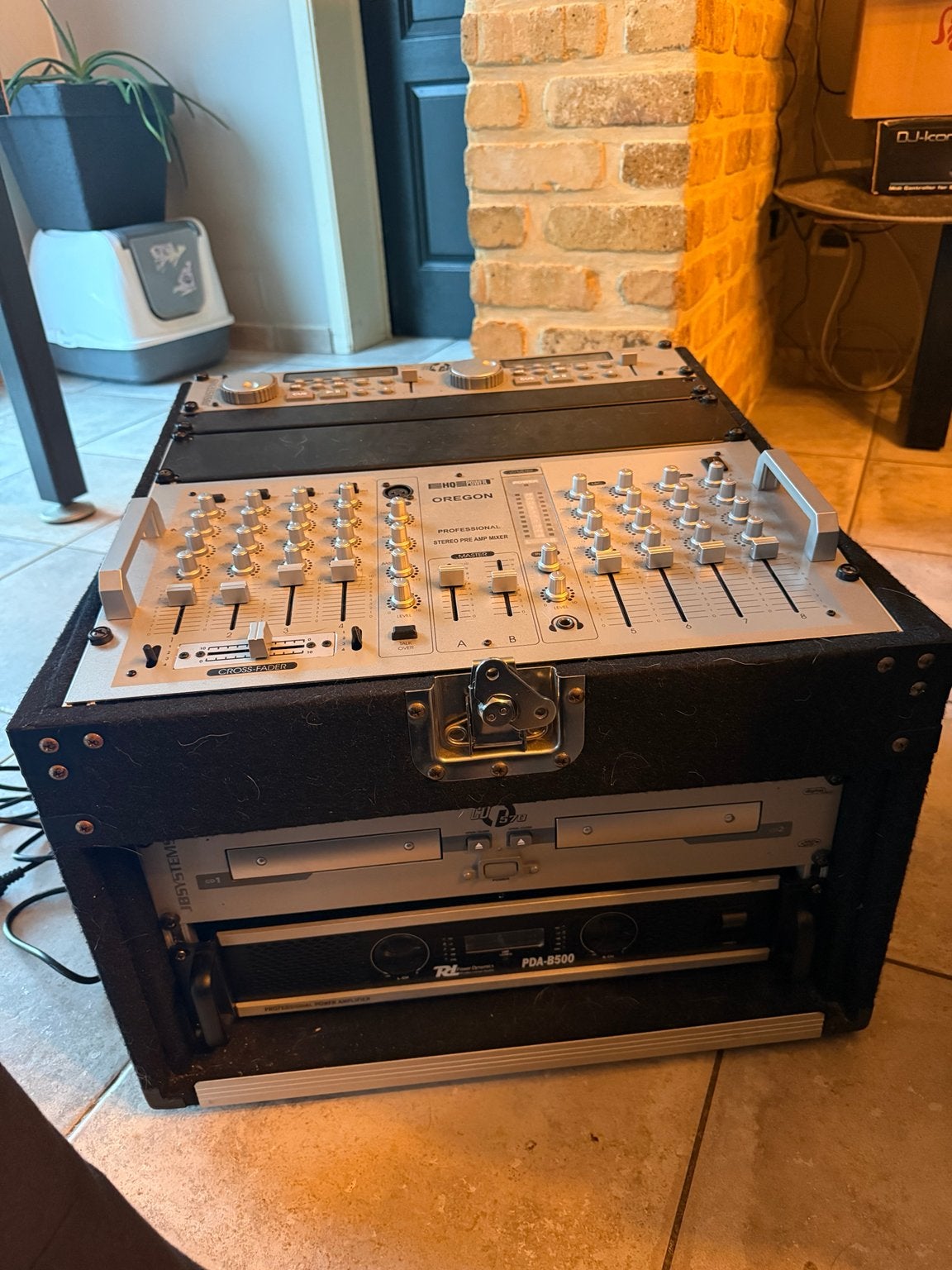 Proffesionele DJ instalatie, Muziek en Instrumenten, Ophalen, Gebruikt, Dj-set, Overige merken