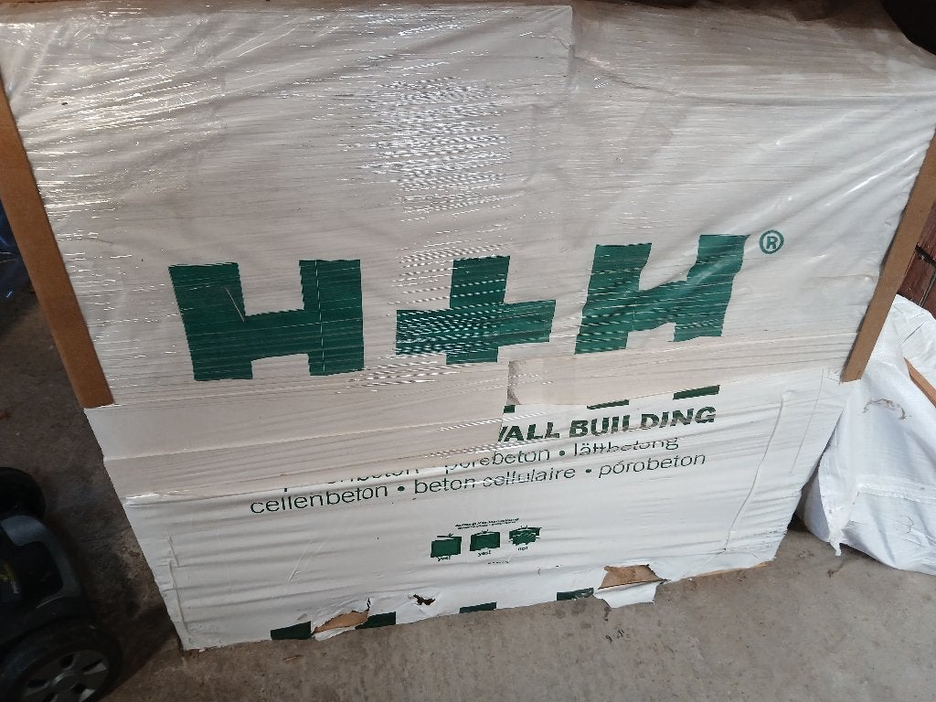 2 paletten cellenbetonblokken te koop, Ophalen, Nieuw, Overige typen