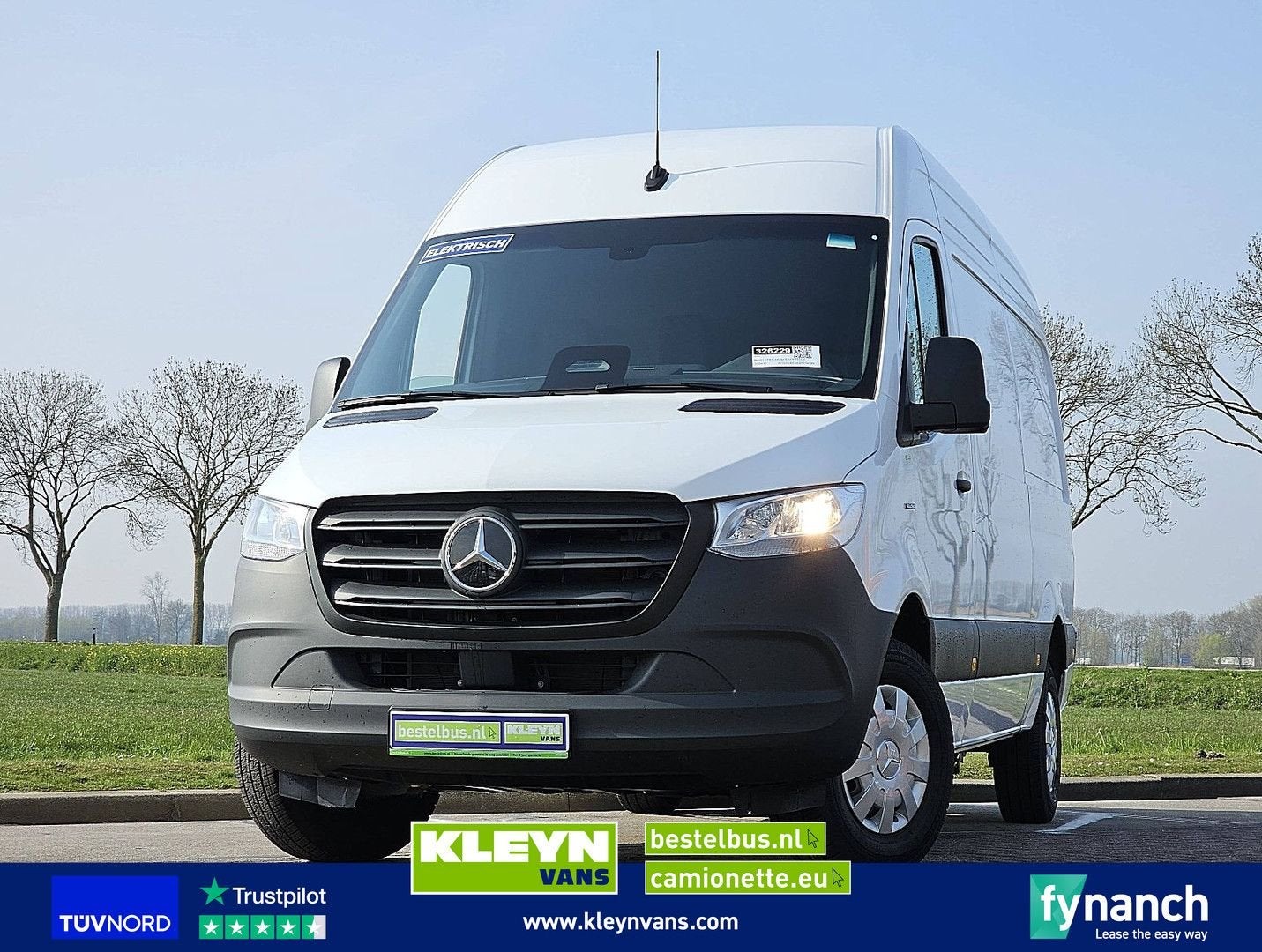 Mercedes-Benz ESPRINTER 314 56kWh 220Km WLTP, Automaat, Wit, Mercedes-Benz, Cruise Control