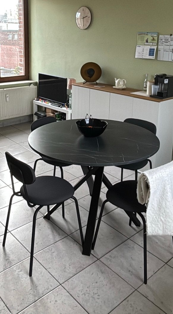 Table ronde de salle à manger, Enlèvement, Comme neuf