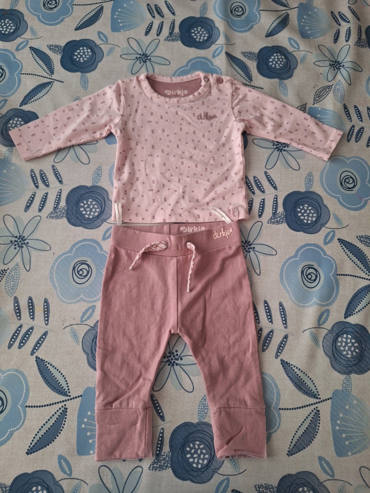 Setje dirkje maat 56, Kinderen en Baby's, Babykleding | Maat 56, Ophalen, Setje
