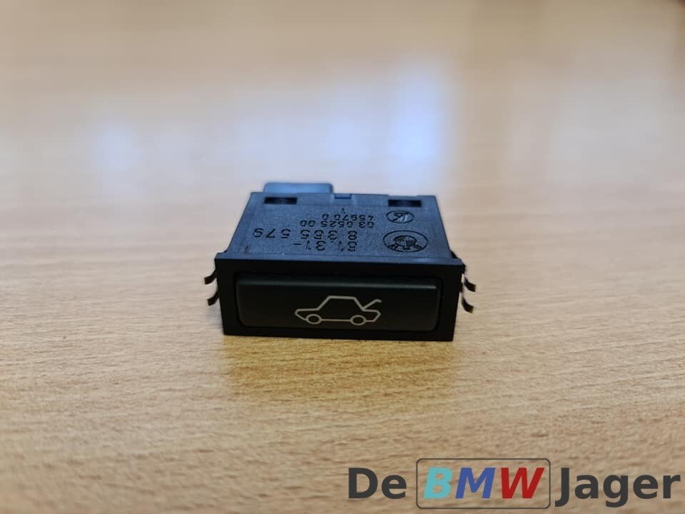 Achterklep schakelaar zwart BMW E39 E46 Z4 61318365579, Enlèvement ou Envoi, Utilisé, BMW, BMW