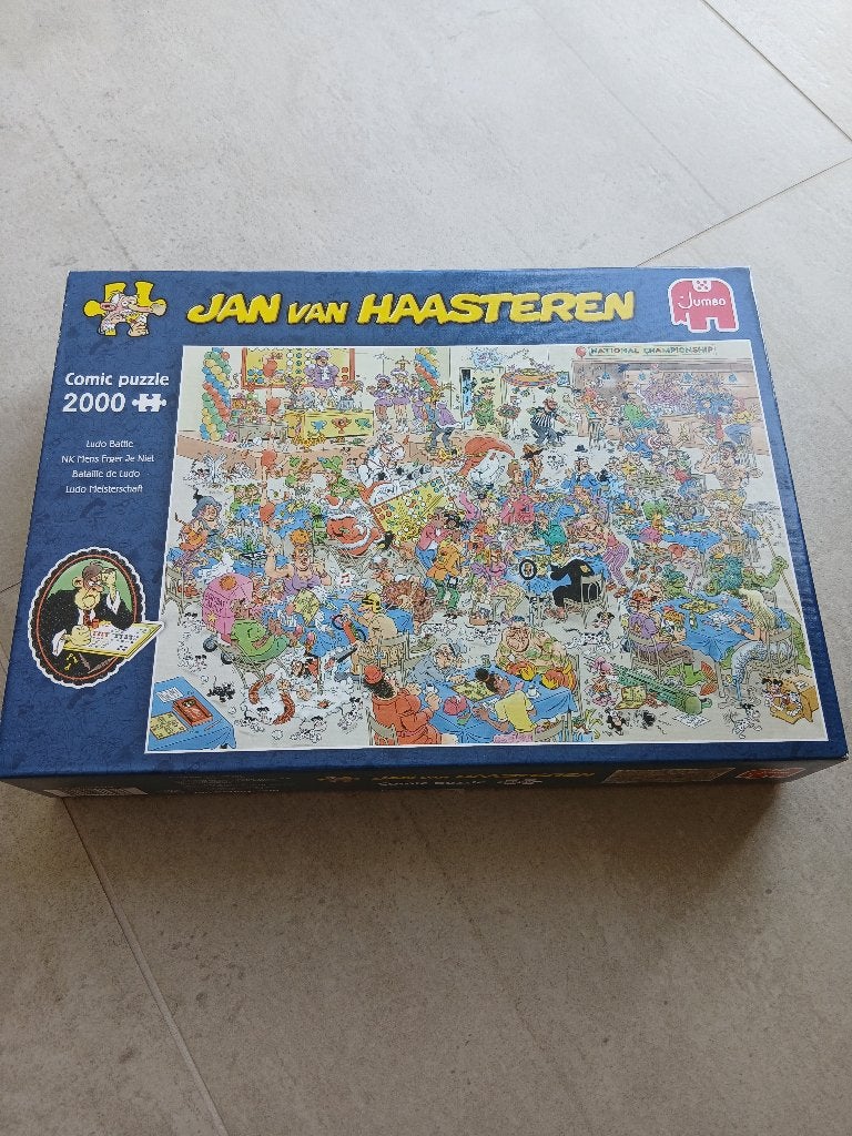 Puzzels 2000 stuks, Ophalen, Meer dan 1500 stukjes, Zo goed als nieuw, Legpuzzel