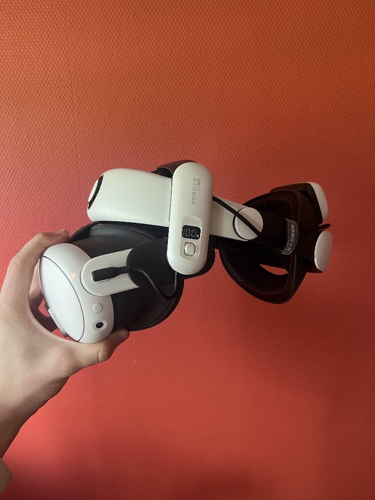 Meta Quest 3 128 GB met Bobo VR strap, Games en Spelcomputers, Ophalen, Zo goed als nieuw, VR-bril, Overige platformen