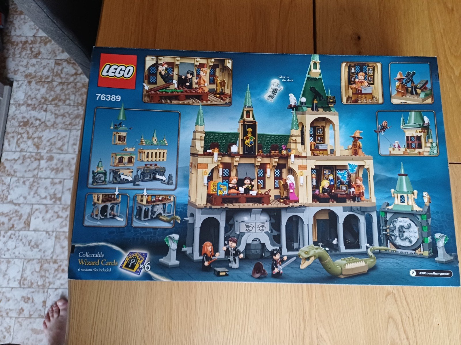 lego 76389 Zweinstein Geheime Kamer, Neuf, Lego, Ensemble complet, Harry Potter