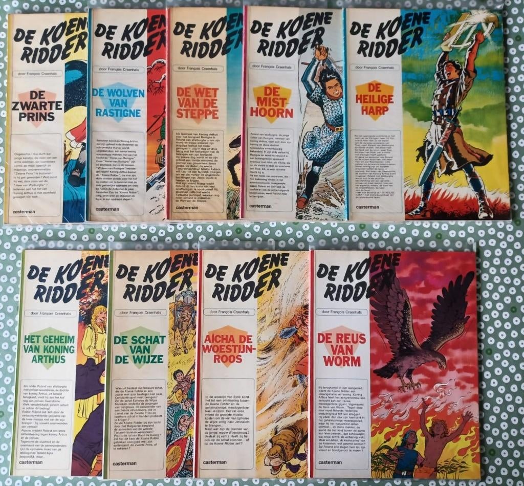 Lot stripverhalen De koene ridder 18 stuks, Boeken, Ophalen of Verzenden